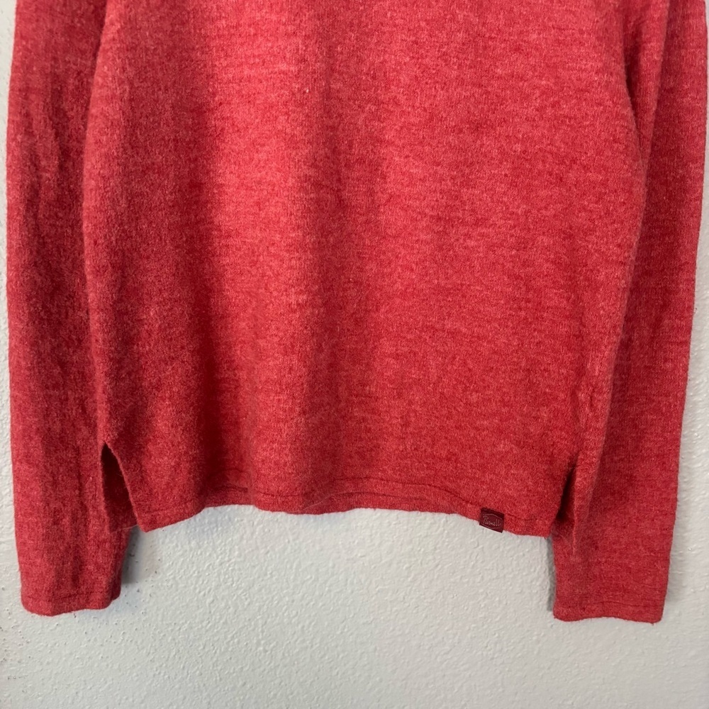 Purnell Women's Wool Blend Red‎ Long Sleeve Crewneck Sweater Small Outdoor Cozy - Picture 5 of 12